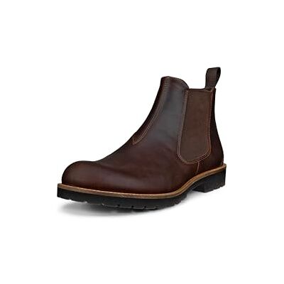 ECCO Bota Chelsea Jamestown para hombre, marrón claro, 8.5 UK ECCO Bota Chelsea Jamestown para hombre, marrón claro, 8.5 UK