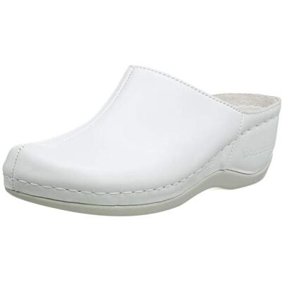 Berkemann Jada, Zuecos Mujer, Blanco Blanco 101, 40 EU Berkemann Jada, Zuecos Mujer, Blanco Blanco 101, 40 EU