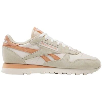 Reebok Classic Leather 001, Zapatillas de Deporte Mujer, Vintage Chalk Classic Beige Clay, 42 EU Reebok Classic Leather 001, Zapatillas de Deporte Mujer, Vintage Chalk Classic Beige Clay, 42 EU