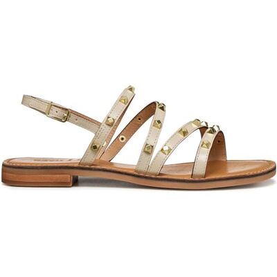 Geox D Maddalusiac H, Sandalia Plana Mujer, Beige, 39.5 EU Geox D Maddalusiac H, Sandalia Plana Mujer, Beige, 39.5 EU