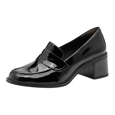 Tamaris Pantuflas Veganas para Mujer, Patente Negra., 40 EU Tamaris Pantuflas Veganas para Mujer, Patente Negra., 40 EU