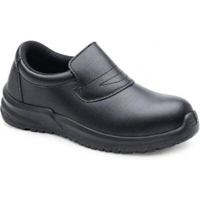 Blackrock Zapatos de Seguridad sin Cordones, Puntera de Acero para Hombre y Mujer, Chef, enfermería, ortopédicos, Zapatos de Trabajo Antideslizantes, Calzado de Trabajo utilitario, higiene, Catering Blackrock Zapatos de Seguridad sin Cordones, Puntera de Acero para Hombre y Mujer, Chef, enfermería, ortopédicos, Zapatos de Trabajo Antideslizantes, Calzado de Trabajo utilitario, higiene, Catering
