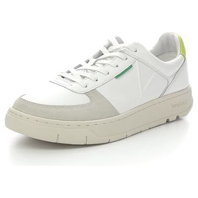 Kickers Kick Allow, Zapatillas Unisex Adulto, Blanc Jaune Fluo, 41 EU Kickers Kick Allow, Zapatillas Unisex Adulto, Blanc Jaune Fluo, 41 EU