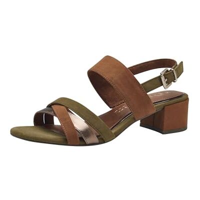 MARCO TOZZI , Sandalias de tacón Mujer, Fern Green Com, 39 EU MARCO TOZZI , Sandalias de tacón Mujer, Fern Green Com, 39 EU