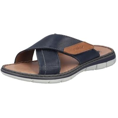 Rieker Hombre 25151 Mulas, Azul, 46 EU Rieker Hombre 25151 Mulas, Azul, 46 EU