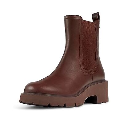 Camper Botines Chelsea Milah para mujer, Borgoña 010, 41 EU Camper Botines Chelsea Milah para mujer, Borgoña 010, 41 EU
