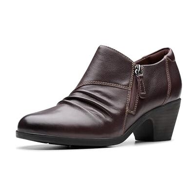 Clarks Emily2 Braley Botines para mujer, marrón oscuro, 44 EU Clarks Emily2 Braley Botines para mujer, marrón oscuro, 44 EU
