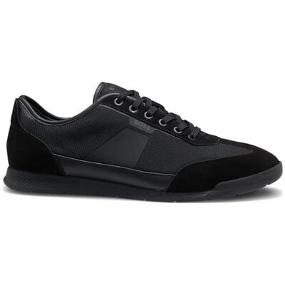 Boss Nitan_Lowp_txmx 10280114 01 Entrenadores de Perfil bajo para Hombre, Negro, 46 EU Boss Nitan_Lowp_txmx 10280114 01 Entrenadores de Perfil bajo para Hombre, Negro, 46 EU