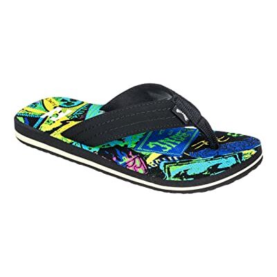 BILLABONG All Day Theme Boy Sandale, Black, 37 EU, Negro, 37 EU BILLABONG All Day Theme Boy Sandale, Black, 37 EU, Negro, 37 EU