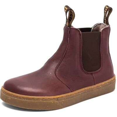 Bisgaard Barefoot Ene Lamb, Botas de Moda, Burdeos, 32 EU Ancho Bisgaard Barefoot Ene Lamb, Botas de Moda, Burdeos, 32 EU Ancho