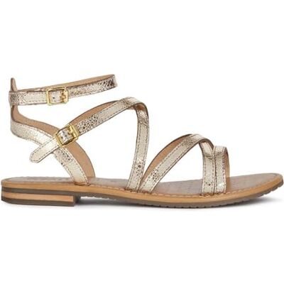 Geox D Sozy S G, Sandalias para Mujer, Oro (Gold), 39.5 EU Geox D Sozy S G, Sandalias para Mujer, Oro (Gold), 39.5 EU