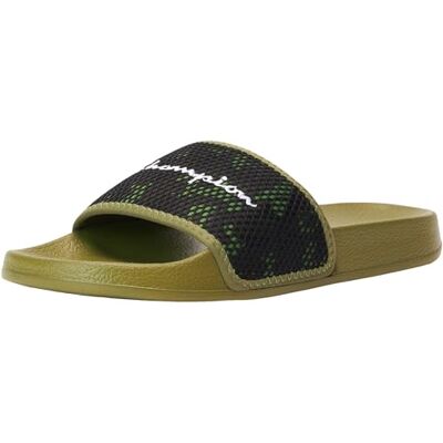 Champion Legacy Daytona II Chanclas para hombre, color verde oscuro (GS521), 44.5-45, Verde Oscuro Gs521, 44.5/45 EU Champion Legacy Daytona II Chanclas para hombre, color verde oscuro (GS521), 44.5-45, Verde Oscuro Gs521, 44.5/45 EU