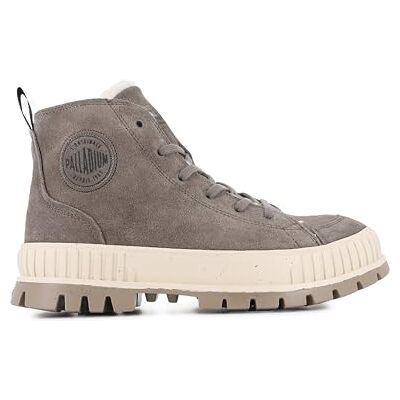 Palladium Pallashock Zip Warm, Botas Cortas al Tobillo Unisex Adulto, Gris, 45 EU Palladium Pallashock Zip Warm, Botas Cortas al Tobillo Unisex Adulto, Gris, 45 EU