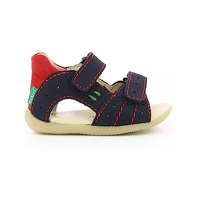Kickers Boping-2, Sandalia para niño, Marina Rojo 103, 19 EU Kickers Boping-2, Sandalia para niño, Marina Rojo 103, 19 EU