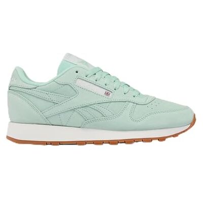 Reebok Classic Leather, Zapatillas Mujer, Tranquilteal Chalk Gum, 42 EU Reebok Classic Leather, Zapatillas Mujer, Tranquilteal Chalk Gum, 42 EU