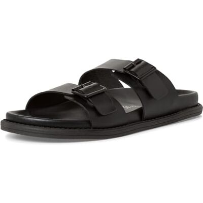 MARCO TOZZI by Guido Maria Kretschmer -Sandalias de Piel, Pantuflas Hombre, Negro, 45 EU MARCO TOZZI by Guido Maria Kretschmer -Sandalias de Piel, Pantuflas Hombre, Negro, 45 EU