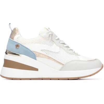 XTI Zapatilla Mujer Blanco Calzado Cómodo y Versátil Moda Casual Modelo 03 (Talla 39) XTI Zapatilla Mujer Blanco Calzado Cómodo y Versátil Moda Casual Modelo 03 (Talla 39)
