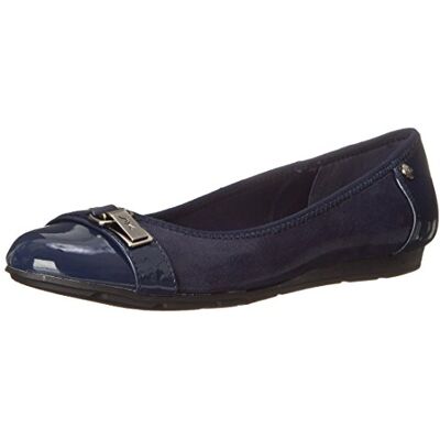 Anne Klein Able Zapatos Planos Tipo Ballet para Mujer, Marino, 36 EU Anne Klein Able Zapatos Planos Tipo Ballet para Mujer, Marino, 36 EU