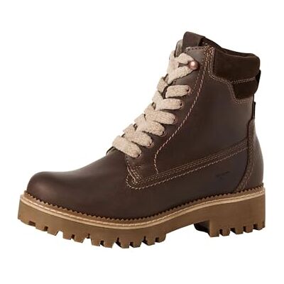Tamaris WL Lace Boot Botas de nieve para mujer, color moca, talla 40 EU, moca, 40 EU Tamaris WL Lace Boot Botas de nieve para mujer, color moca, talla 40 EU, moca, 40 EU