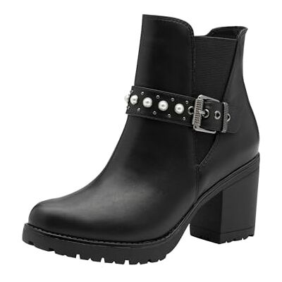 MARCO TOZZI Mode-Stiefel , Botas de Moda Mujer, Negro, 41 EU MARCO TOZZI Mode-Stiefel , Botas de Moda Mujer, Negro, 41 EU