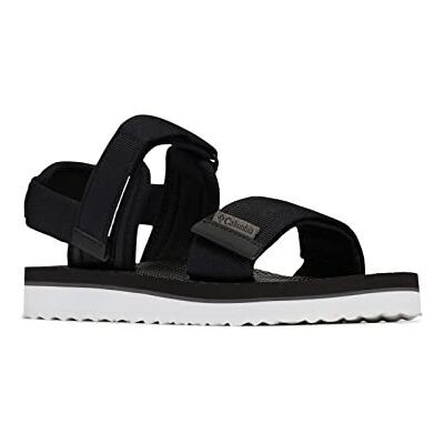 Columbia Via Sandal sandalias para Mujer, Negro (Black x White), 39 EU Columbia Via Sandal sandalias para Mujer, Negro (Black x White), 39 EU