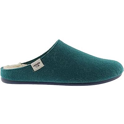 victoria Norte Fieltro Reciclado, Pantuflas Mujer, Azul Rey, 37 EU victoria Norte Fieltro Reciclado, Pantuflas Mujer, Azul Rey, 37 EU