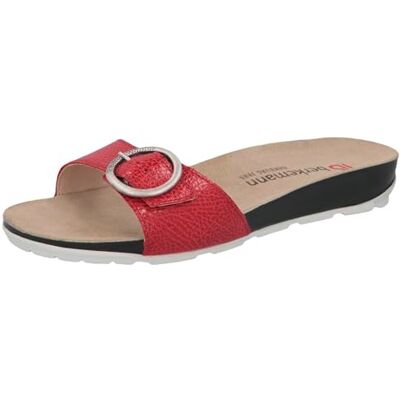 Berkemann Sandalias Sanne para mujer, rojo brillante, 41.5 EU Berkemann Sandalias Sanne para mujer, rojo brillante, 41.5 EU