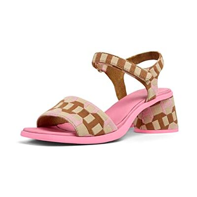 Camper Kiara Sandal K201501, Sandalia con tacón Mujer, Multicolor 005, 41 EU Camper Kiara Sandal K201501, Sandalia con tacón Mujer, Multicolor 005, 41 EU