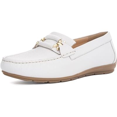 ARA Mocasín Alabama p Mujer, Blanco, 39 EU ARA Mocasín Alabama p Mujer, Blanco, 39 EU