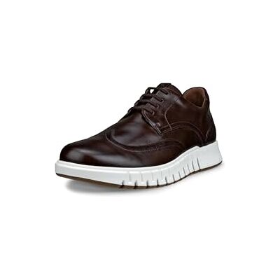 ECCO Gruuv Studio Wingtip Tenis para Hombre, Cacao marrón Moca, 9/9.5 UK ECCO Gruuv Studio Wingtip Tenis para Hombre, Cacao marrón Moca, 9/9.5 UK