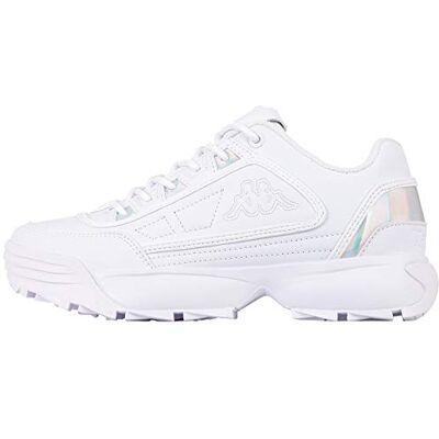Kappa Rave Gc Women, Zapatillas Mujer, White, 37 EU Kappa Rave Gc Women, Zapatillas Mujer, White, 37 EU