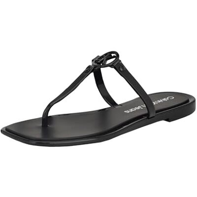 Calvin Sandalia Edhen para mujer, Negro 001, 35 EU Calvin Sandalia Edhen para mujer, Negro 001, 35 EU
