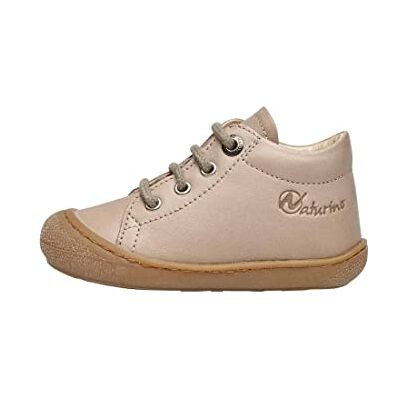 Naturino Zapatitos Primeros Pasos de Piel, Gris Claro 17 Naturino Zapatitos Primeros Pasos de Piel, Gris Claro 17