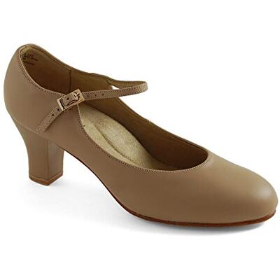 Capezio Zapato de Personaje Cassie, Mujer, Caramelo, 40.5 EU Capezio Zapato de Personaje Cassie, Mujer, Caramelo, 40.5 EU