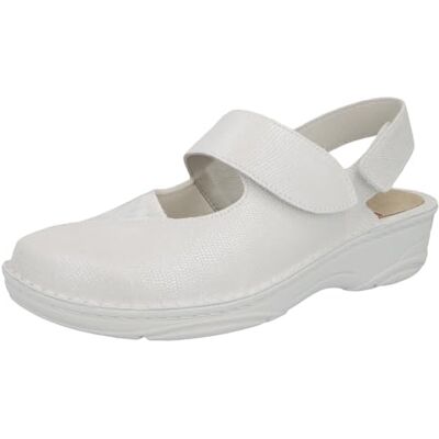 Berkemann Helene, Sandalia Mujer, Blanco Brillante, 39.5 EU Berkemann Helene, Sandalia Mujer, Blanco Brillante, 39.5 EU
