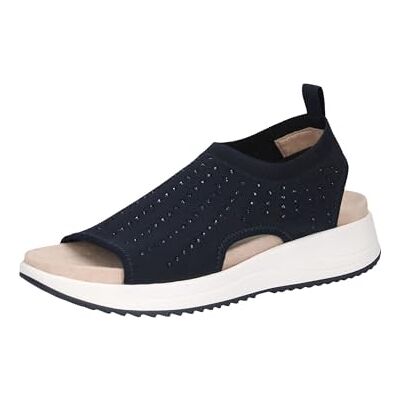CAPRICE Damen , Sandalias Planas Mujer, Ocean Knit, 37 EU CAPRICE Damen , Sandalias Planas Mujer, Ocean Knit, 37 EU