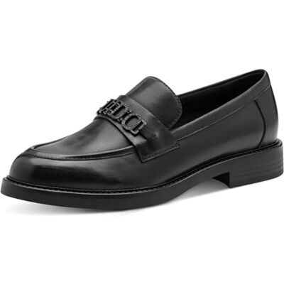 MARCO TOZZI by Guido Maria Kretschmer Slipper , Mocasín Mujer, Negro, 42 EU MARCO TOZZI by Guido Maria Kretschmer Slipper , Mocasín Mujer, Negro, 42 EU