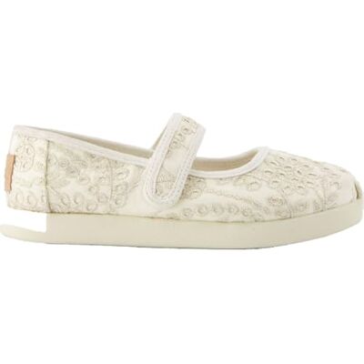 TOMS Girl'S Nora Mary Jane Flat, Gold, 33 EU TOMS Girl'S Nora Mary Jane Flat, Gold, 33 EU