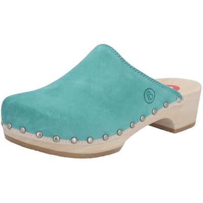 Berkemann Zapatillas de Madera para Mujer, Aguamarina, 38 2/3 EU Berkemann Zapatillas de Madera para Mujer, Aguamarina, 38 2/3 EU
