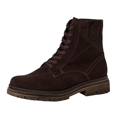 Tamaris Botines planos de encaje para mujer , color moca, talla 40 EU, moca, 40 EU Tamaris Botines planos de encaje para mujer , color moca, talla 40 EU, moca, 40 EU