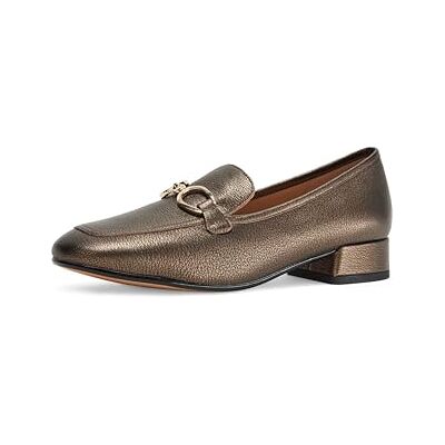 Geox Mocasines D DHYALMA para Mujer, Color marrón, 38,5 EU, marrón, 38.5 EU Geox Mocasines D DHYALMA para Mujer, Color marrón, 38,5 EU, marrón, 38.5 EU