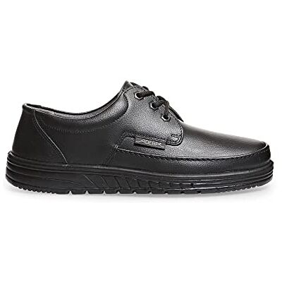 Abeba Zapatillas para Deportes de Interior de Cuero para Hombre Negro Negro Negro Negro Talla:45 Abeba Zapatillas para Deportes de Interior de Cuero para Hombre Negro Negro Negro Negro Talla:45