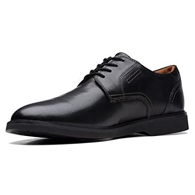Clarks Malwood Lace Oxford para Hombre, Piel Negra, 39.5 EU Clarks Malwood Lace Oxford para Hombre, Piel Negra, 39.5 EU
