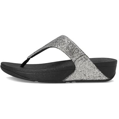 Fitflop Sandalias Lulu Glitterball, Mujer, Silver, 40 EU Fitflop Sandalias Lulu Glitterball, Mujer, Silver, 40 EU