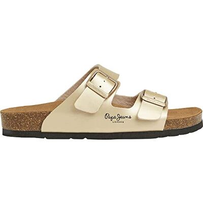 Pepe Jeans Sandalias Oban Claic Dorado Pepe Jeans Sandalias Oban Claic Dorado