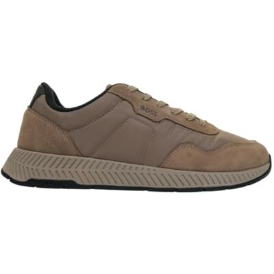 Boss Hombre Titanium_Runn_sdnypa Trainers, Beige Oscuro., 45 EU Boss Hombre Titanium_Runn_sdnypa Trainers, Beige Oscuro., 45 EU