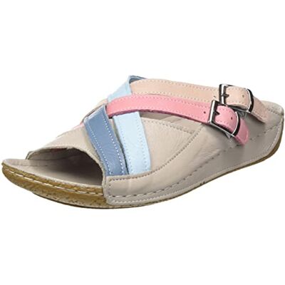 Andrea Conti Sandalia Mujer , plateado, 35 EU Andrea Conti Sandalia Mujer , plateado, 35 EU
