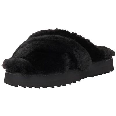 Tommy Hilfiger Pantuflas prémium con correa para mujer , Black, 40 EU Tommy Hilfiger Pantuflas prémium con correa para mujer , Black, 40 EU