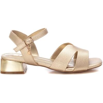 XTI Sandalia Mujer Oro Calzado Cómodo y Versátil Moda casual Modelo 02 (Talla 36) XTI Sandalia Mujer Oro Calzado Cómodo y Versátil Moda casual Modelo 02 (Talla 36)