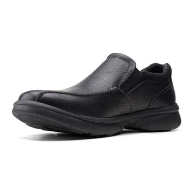 Clarks Bradley Step, Mocasín Hombre, Piel de Tambor Negra, 39.5 EU Clarks Bradley Step, Mocasín Hombre, Piel de Tambor Negra, 39.5 EU
